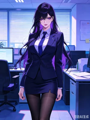 美丽高冷的女秘书
